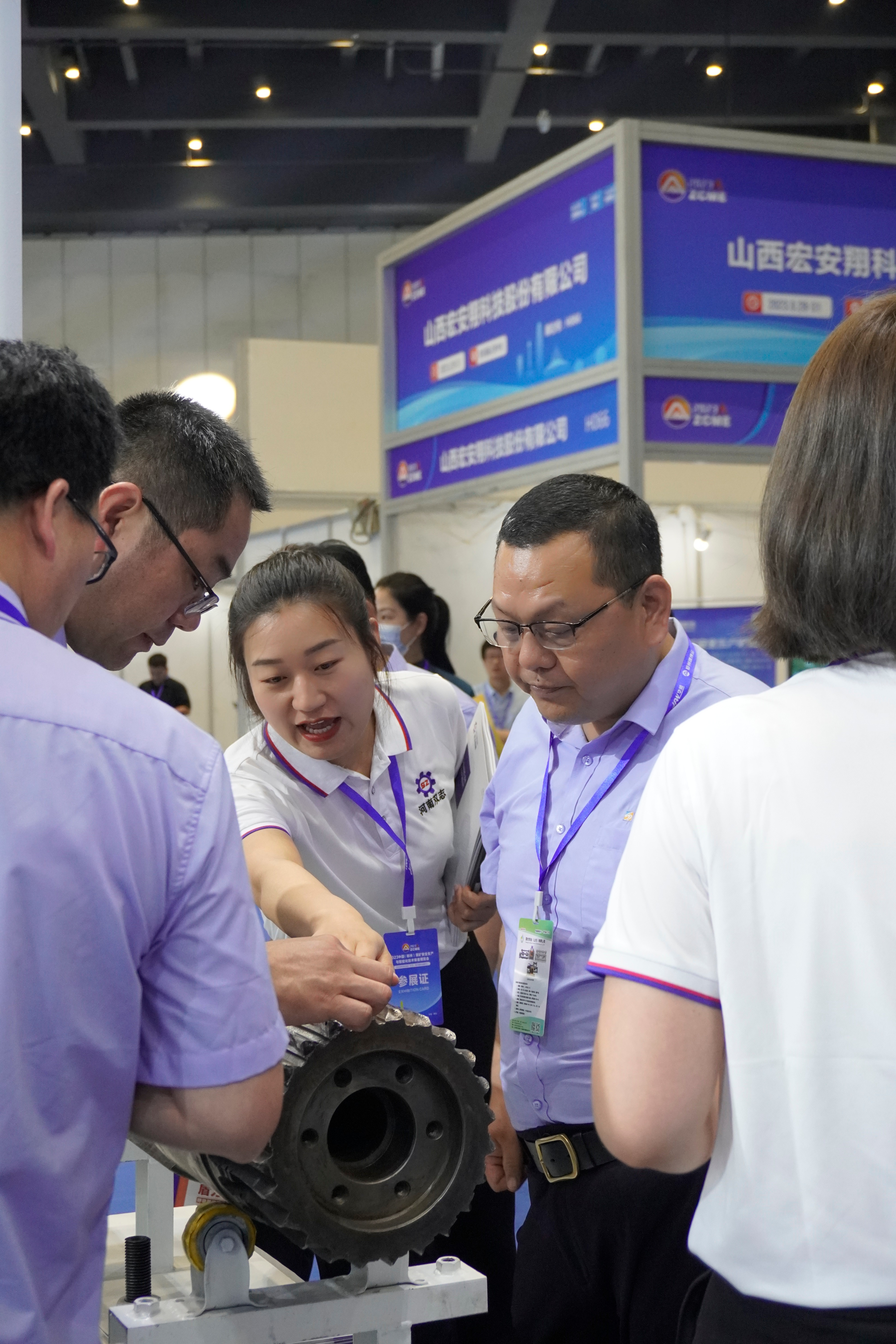 鏈輪軸花鍵維修前后展示、講解