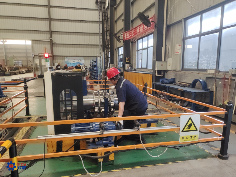 鏈輪軸組試運(yùn)行